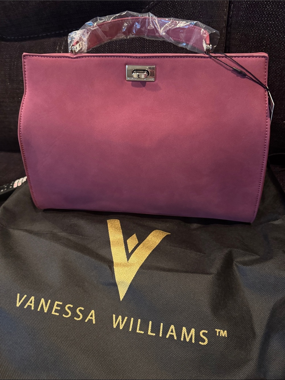 Pink Top-Handle Satchel